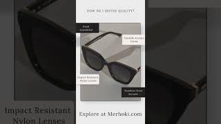 How does Merhoki define quality eyewear durabledesign premiumquality fashionstyle luxuryliving [upl. by Maril]