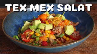 TEX MEX Fleischsalat  die leckere BEILAGE die glatt als HAUPTGANG durchgeht  BBQVideo  0815BBQ [upl. by Anerdna314]