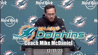 Coach Mike McDaniel Condensed Post Game Interview Vs Jets Dispelling NARRATIVES Miami Dolphins amp IMO [upl. by Anohr]