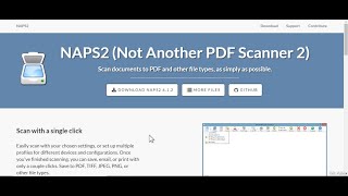 Digitalização Avançada de Documentos em PDF com NAPS2 💡 Da instalação a Utilização completa [upl. by Alomeda]