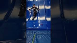 Dougie loves the bumpy slide autismrocks autismstrong kids autism fun [upl. by Aliber796]