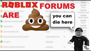 Roblox Forums Rant [upl. by Derdlim]