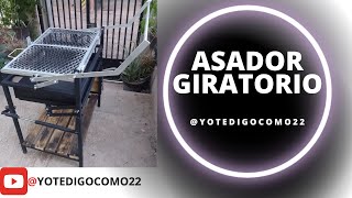 Asador giratorio [upl. by Ylrevaw527]