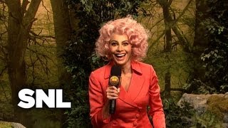 Hunger Games Reporter  Saturday Night Live [upl. by Audie909]