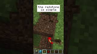 How to Make a 1x2 Piston Door minecraft gaming [upl. by Mientao571]