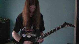 Master of Puppets whole w solos Metallica guitar cover [upl. by Airdnna]