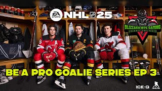 NHL 25 be a pro goalie ep 3 hopefully a better day [upl. by Deloris]