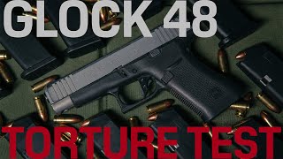 GLOCK 48 1000 ROUND TORTURE TEST amp FIRST LOOK [upl. by Roger664]