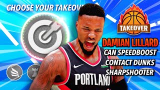 BEST DAMIAN LILLARD BUILD IN NBA 2K21 SCORING MACHINE BUILD WITH 64 BADGES ISO SLASHER SHARP [upl. by Akeylah]