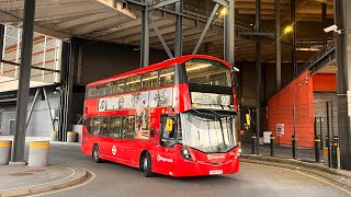 FULL ROUTE VISUAL  SLN Bus Route 97 Chingford Station  Stratford City 18903 SN68 AFW [upl. by Oirromed]