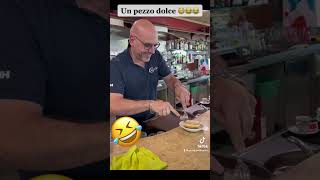 Un pezzo dolce 🍰 😳😳😂🤣🤣 giuseppedessena ciccio [upl. by Gnal]