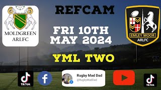 Moldgreen v Emley Moor  YML  Full Match  Guest RefCam [upl. by Aenert]