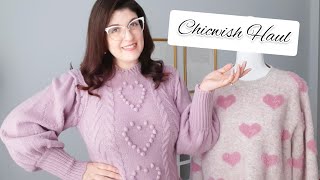 Chicwish Haul Feminine Romantic Clothing Haul Girlie Fashion Style Feminine Winter Sweaters 💕 [upl. by Allesiram]