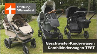 Test Kinderwagen 2023 Kaufberatung Geschwister und Zwillingskinderwagen amp Kombikinderwagen [upl. by Cockburn]