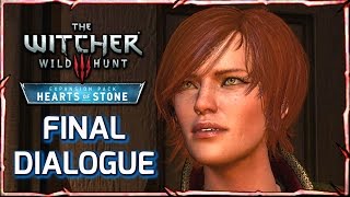 Witcher 3 Last Conversation with Shani  Winning the Olgierd Gwent Card Hearts of Stone [upl. by Norab]