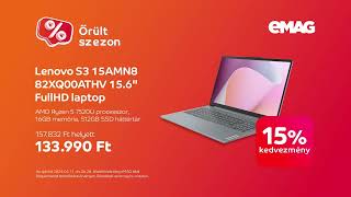 Őrült szezon az eMAGon Lenovo S3 156quot FullHD laptop 133990 Ftért [upl. by Boigie]