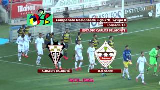 Resumen Albacete Balompié vs UD Sanse [upl. by Theodora208]