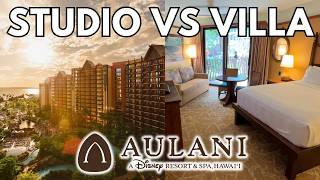 Disneys Aulani Deluxe Studio amp 1 Bedroom Villa Room Resort Tour [upl. by Colman]