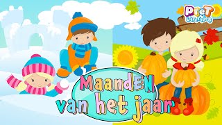 De maanden van het jaar Lied [upl. by Kaycee]