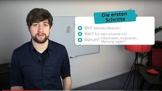 Englisch Einen Artikel schreiben [upl. by Swaine]