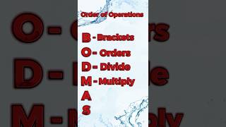 Order Of Operations using Bodmas bodmas [upl. by Nicky9]