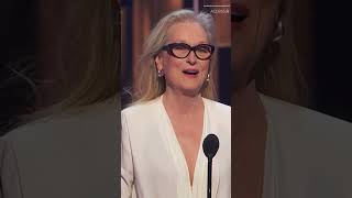 Meryl Streep Presents Cher With Icon Award At iHeartRadio Music Awards With Hilarious Speech [upl. by Kersten]