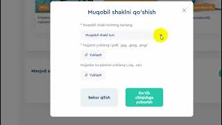 Onlineduuz da malumotnomani platformaga yuklash va sertifikat olish [upl. by Eihtak]