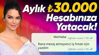 Dolandırıcı Bize Para Gönderdi  Aylık 30000 TL Kazandıran İş Fırsatı [upl. by Janik]