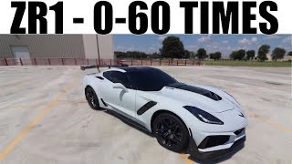 My 2019 Corvette ZR1 060 times  I AM NOT SURPRISED [upl. by Hyo226]