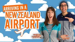 🛬🛂 Everything You Need to Know About Arriving in a New Zealand Airport [upl. by Bbor]