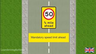 learndrivingbyvideocom  Road Works Signs ALL in UK [upl. by Ujawernalo]