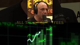 Rogan All Tesla Employees Are Compensated With Stock [upl. by Josepha]