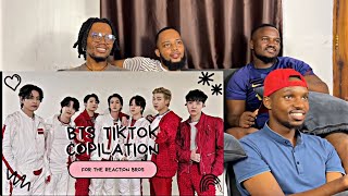 BTS TIKTOK COMPILATION FOR THE REACTIONS BROS PT1 REACTION [upl. by Grearson]