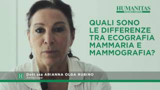 Quali sono le differenze tra ecografia mammaria e mammografia [upl. by Drucill]