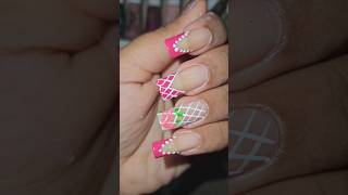 Easy floral nail art design 💅🏽 nailart2024 unhasdecoradas shortvideo shortsnails youtubeshorts [upl. by Decker374]