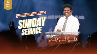 🔴17112024 SUNDAY APOSTALIC FULL GOSPEL CHURCH  live Service  DSAMUEL LANCELOT  AF GOSPEL 🔴 [upl. by Drescher]