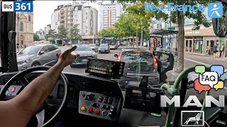 Paris Bus RATP  Pierrefitte RER  Gare dArgenteuil [upl. by Morgen]