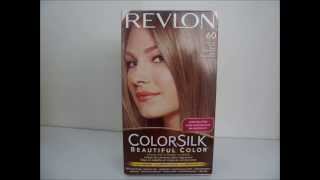 Revlon Colorsilk 60 Dark Ash Blonde Hair Dye [upl. by Suirad205]