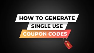 How To Generate SingleUse Coupon Codes In Amazon Seller Central [upl. by Ylreveb]