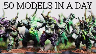 5 tips to batch paint Warhammer 40k [upl. by Sicular306]