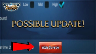 Mobile Legends Surrender Button Removal amp Why You Should Never Quit [upl. by Aelam]