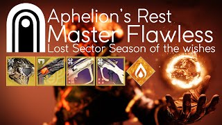 Master Flawless Aphelionquots Rest Lost Sector Destiny 2 [upl. by Nimsay]