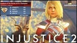 Injustice 2 Fighting a Legendary Supergirl those fing rapid eye beams [upl. by Alat]