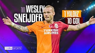 1 Yıldız 10 Gol  Wesley Sneijderin En Güzel 10 Golü [upl. by Aitas]