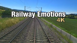 🚆 4K Hot summer day train ride through Zurich Cab Ride Switzerland  S14 Hinwil  Affoltern a A [upl. by Jarrell]