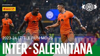 4️⃣ GOALS FOR THE 3️⃣ POINTS  INTER 40 SALERNITANA  EXTENDED HIGHLIGHTS 🏆🇮🇹 [upl. by Oigimer]