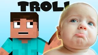 ✔ TROLLANDO PLAYERS E INSCRITOS NO SURVIVAL Minecraft trollagem [upl. by Phillipe]