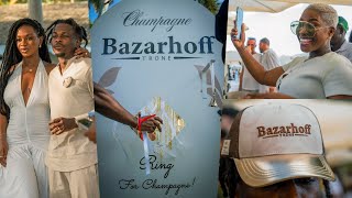 DIDI B a lancé sa marque de champagne quotBazarhoffquot autour dun Brunch [upl. by Gaylor]