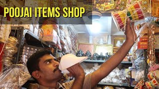 Pooja items shop 🙏🕌  Madurai Tamil vlogs  DrBalas vlog [upl. by Einneg]