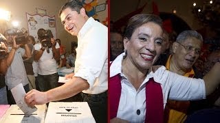 Dos candidatos se dicen ganadores de la presidencia en Honduras  Noticiero Univisión [upl. by Ekle]